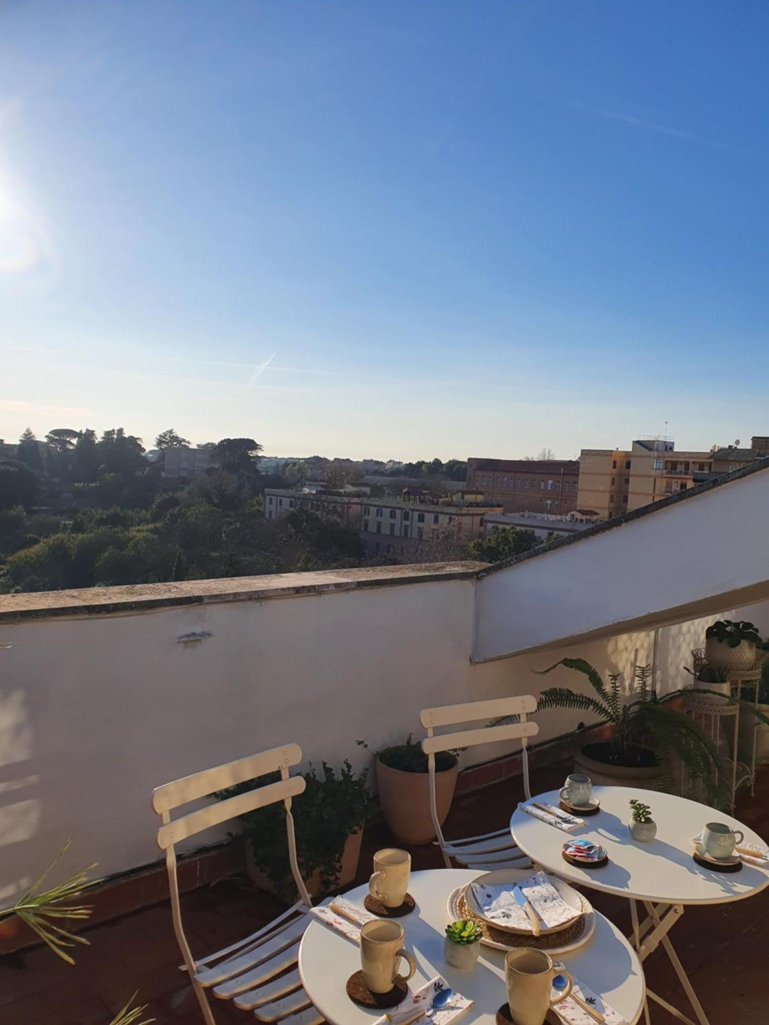 Appartamento "La Terrazza Di Giacinta" Roma Eksteriør bilde
