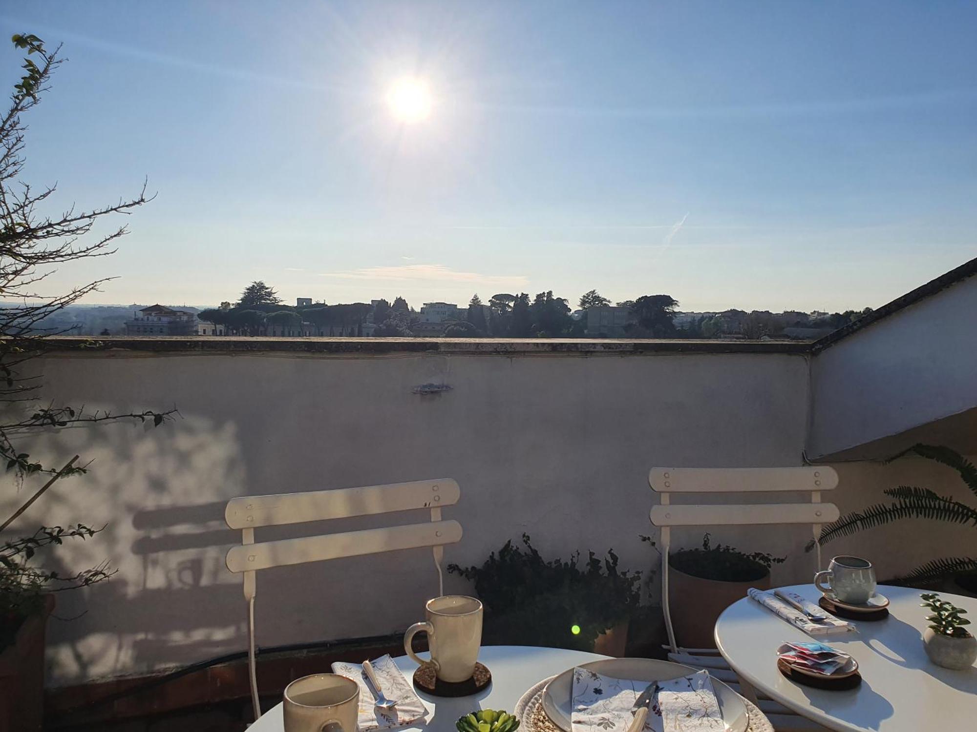Appartamento "La Terrazza Di Giacinta" Roma Eksteriør bilde